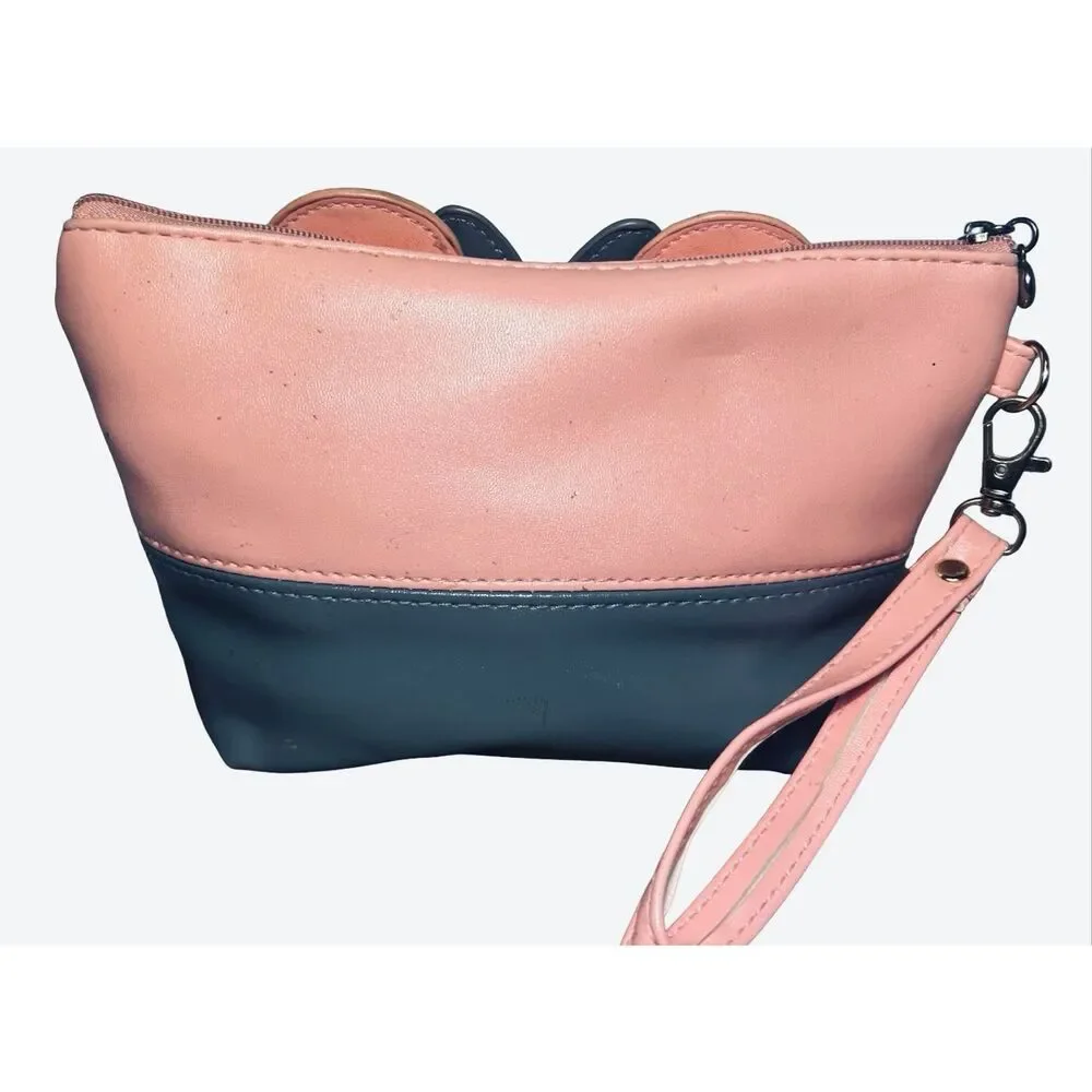 Minnie Mouse Wristlet Cosmetic Bag